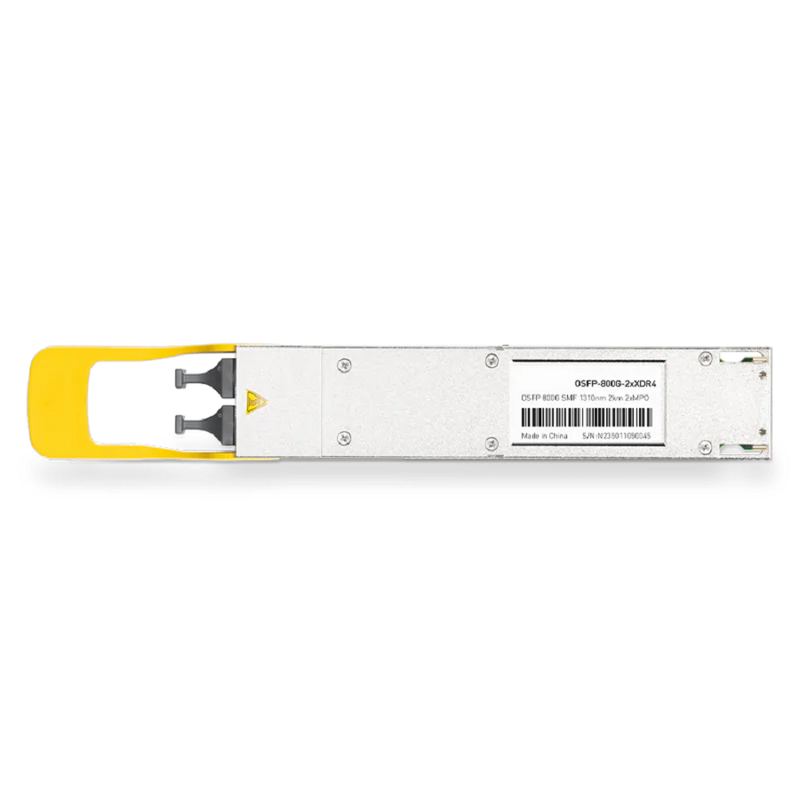 Dell O112-800G-2EDR4 Compatible 800G OSFP 2xXDR4 1310nm 2km PAM4 DDM Dual MPO/MTP-12 SMF Optical Transceiver Module for Z9864F-ON Switch SFPS