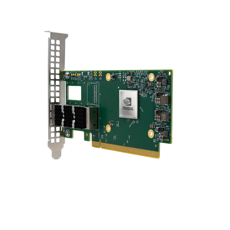 NVIDIA/Mellanox MCX623105AC-VDAT ConnectXÃ‚Â®-6 Dx EN Adapter Card, 200GbE, Single-port QSFP56, PCIe 4.0 x16, Crypto and Secure Boot, Tall Bracket SFPS