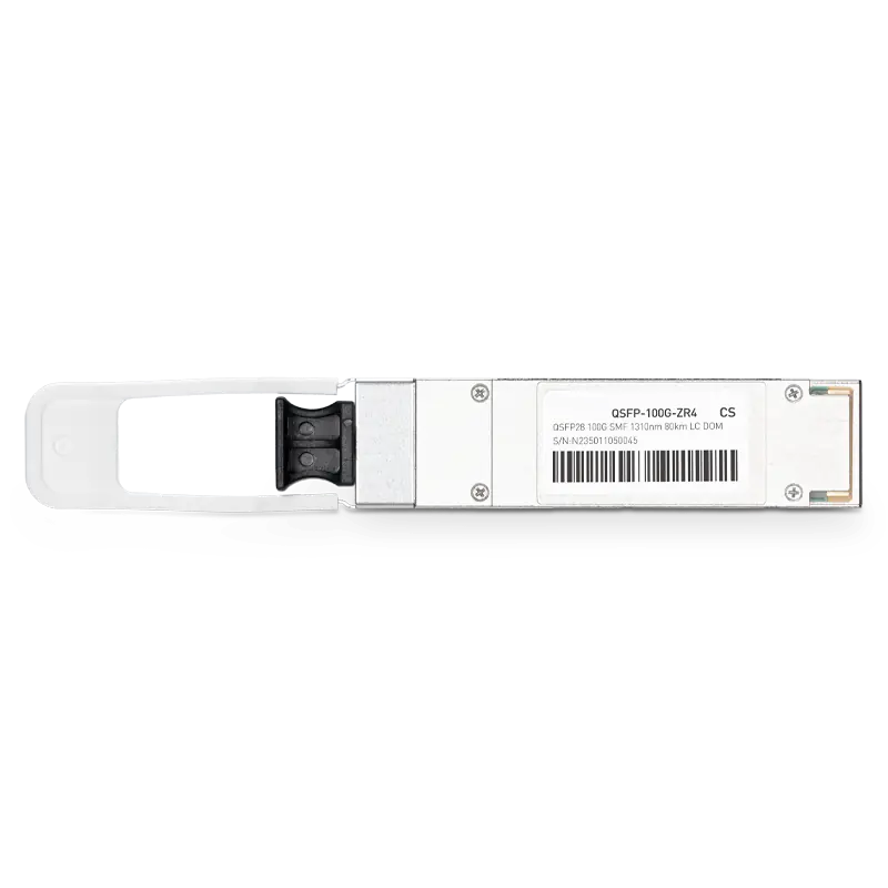 Generic Compatible 100GBASE-ZR4 QSFP28 1310nm 80kmÃ¯Â¼Ë†FECÃ¯Â¼â€° DOM Duplex LC Transceiver Module for SMF SFPS