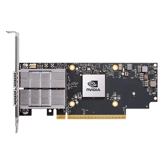 NVIDIA/Mellanox MCX755106AC-HEAT ConnectXÃ‚Â®-7 Adapter Card, 200GbE/NDR200, Dual-port QSFP112, PCIe 4.0/5.0 x16, Crypto Enabled, Tall Bracket SFPS