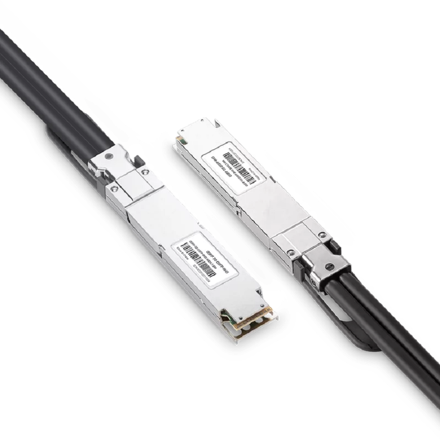 NVIDIA/Mellanox Compatible DAC 1.5m (5ft) Twin-port 2x400Gb/s OSFP Finned Top to 2x400Gb/s OSFP Flat Top InfiniBand NDR Passive Copper Cable SFPS