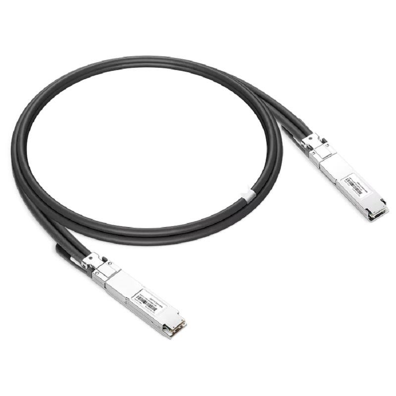 NVIDIA/Mellanox Compatible DAC 1m (3ft) Twin-port 2x400Gb/s OSFP Finned Top to 2x400Gb/s OSFP Flat Top Passive Copper Cable SFPS