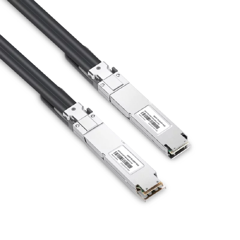 NVIDIA/Mellanox Compatible DAC 1m (3ft) Twin-port 2x400Gb/s OSFP Finned Top to 2x400Gb/s OSFP Flat Top Passive Copper Cable SFPS