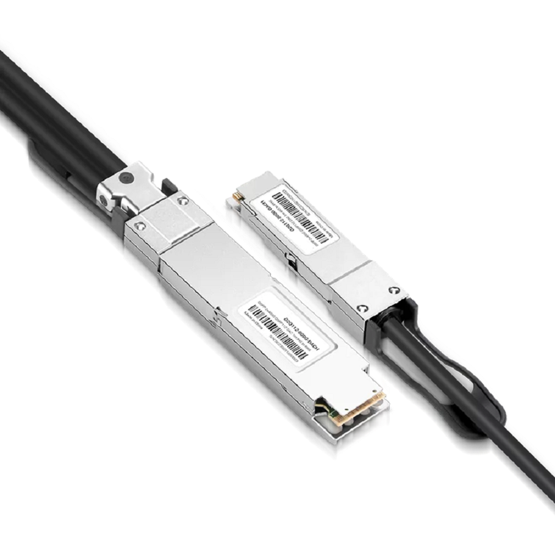 NVIDIA/Mellanox MCP7Y40-N001 Compatible DAC 1m (3ft) Twin-port 2x400Gb/s OSFP Finned Top to 4x200Gb/s QSFP112 Flat Top InfiniBand NDR Passive Copper Splitter Cable SFPS