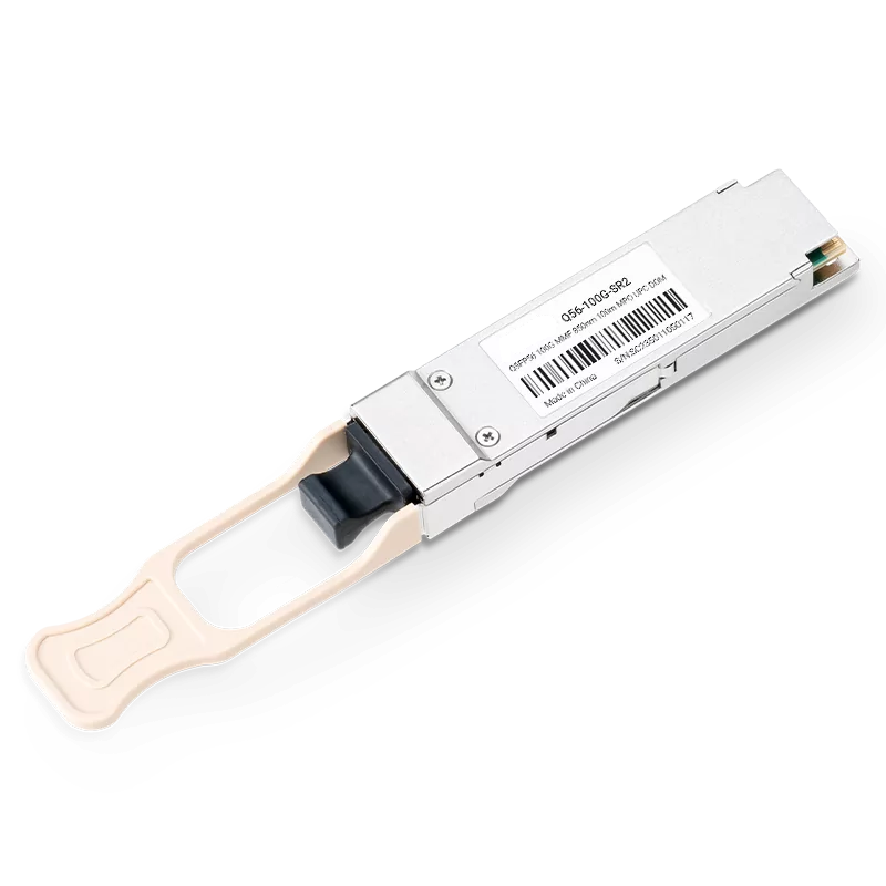 Generic Compatible 100GbE SR2 QSFP56 PAM4 850nm 100m MPO/MTP-12 UPC Optical Transceiver Module for MMF SFPS