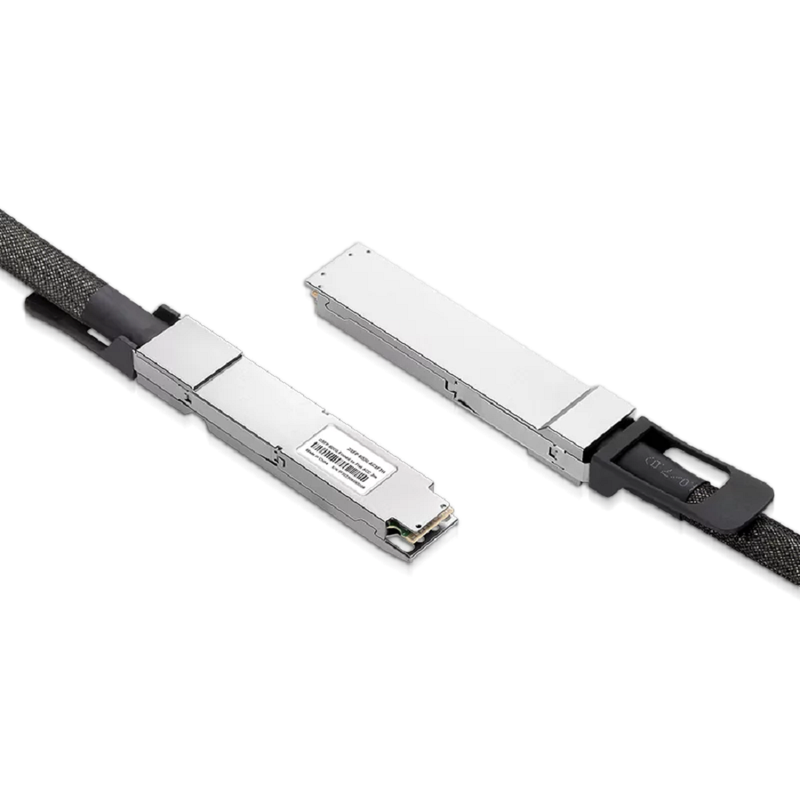 NVIDIA/Mellanox Compatible ACC 5m (16ft) Twin-port 2x400Gb/s OSFP Finned Top to 2x400Gb/s OSFP Flat Top InfiniBand NDR Active Copper Cable SFPS
