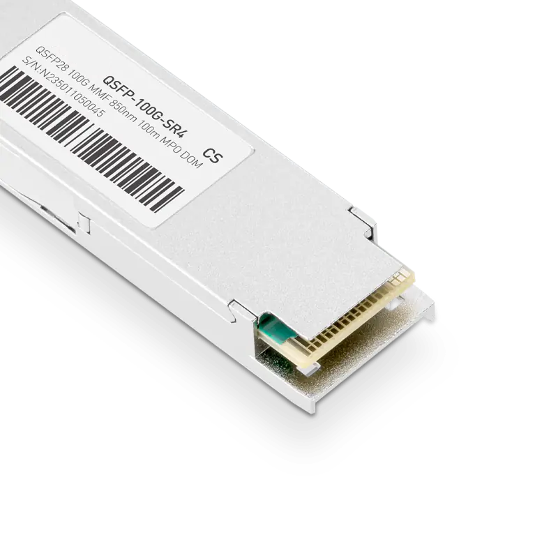 Allied Telesis QSFP28-SR4 Compatible 100GBASE-SR4 QSFP28 850nm 70m (OM3) /100m (OM4) MPO/MTP-12 Transceiver Module for MMF SFPS