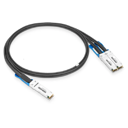 Mellanox MCP7H50-H01AR30 Compatible DAC 1.5m (5ft) InfiniBand HDR 200Gb/s to 2x100Gb/s QSFP56 to 2xQSFP56 Passive Copper (Hybrid) Cable (Passive Twinax, PVC) SFPS
