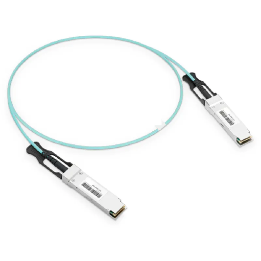NVIDIA/Mellanox MFS1S00-H100E/MFS1S00-H100V Compatible AOC 100m (328ft) 200Gb/s QSFP56 InfiniBand HDR LSZH Active Fiber Cable (850nm , MMF) SFPS