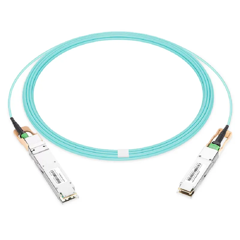 NVIDIA/Mellanox MFA1A00-E007 Compatible AOC 7m (23ft) 100Gb/s QSFP28 InfiniBand EDR LSZH Active Fiber Cable (850nm, MMF) SFPS
