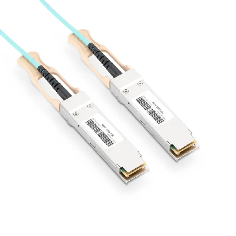 NVIDIA/Mellanox MFA1A00-E007 Compatible AOC 7m (23ft) 100Gb/s QSFP28 InfiniBand EDR LSZH Active Fiber Cable (850nm, MMF) SFPS