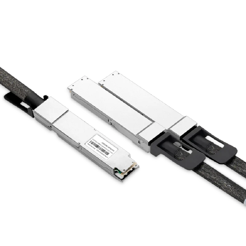 NVIDIA/Mellanox MCA7K10-X002 Compatible ACC 2m (7ft) Twin-port 2x800Gb/s OSFP224 IHS/Closed Finned Top to 2x800Gb/s OSFP224 RHS/ Flat Top InfiniBand XDR Active Copper Splitter Cable SFPS