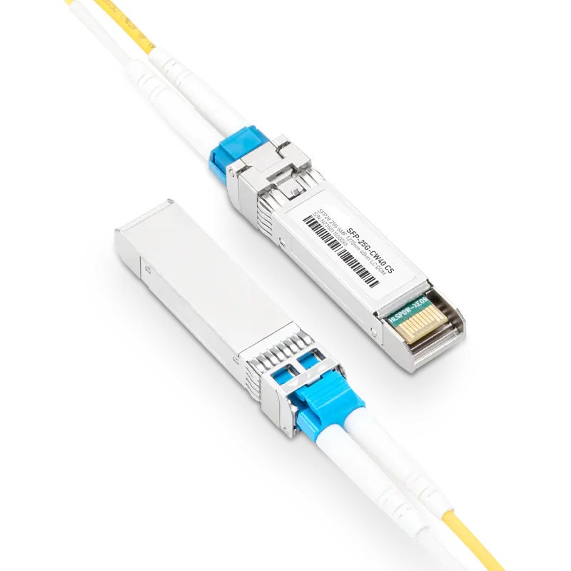 Generic Compatible 25GBASE-CW40 SFP28 1290nm 40km Duplex LC Transceiver Module for SMF SFPS