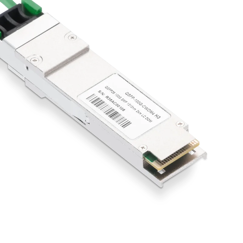 Fortinet FG-TRAN-QSFP28-IR4 Compatible 100G-CWDM4 QSFP28 1310nm 2km DOM Duplex LC Transceiver Module for SMF SFPS