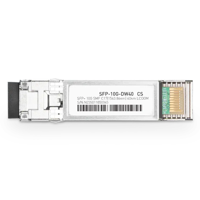 Cisco DWDM-SFP10G-C Compatible 10GBASE-DW80C SFP+ 1558.98nm 80km Duplex LC Transceiver Module for SMF SFPS