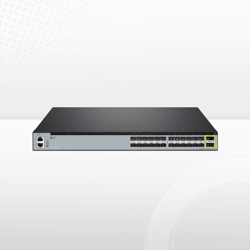 S5850-24S2Q, 24-Port Ethernet L3 Switch, 24 x 10Gb SFP+, with 2 x 40Gb QSFP+, Support MLAG