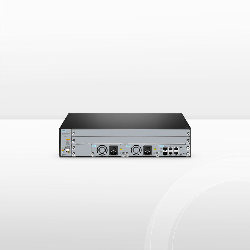 M6500-CH2U, 2 Slots 2U Managed Chassis Unloaded Platform, Redundant AC PSUs, Support WEB/SNMP Management