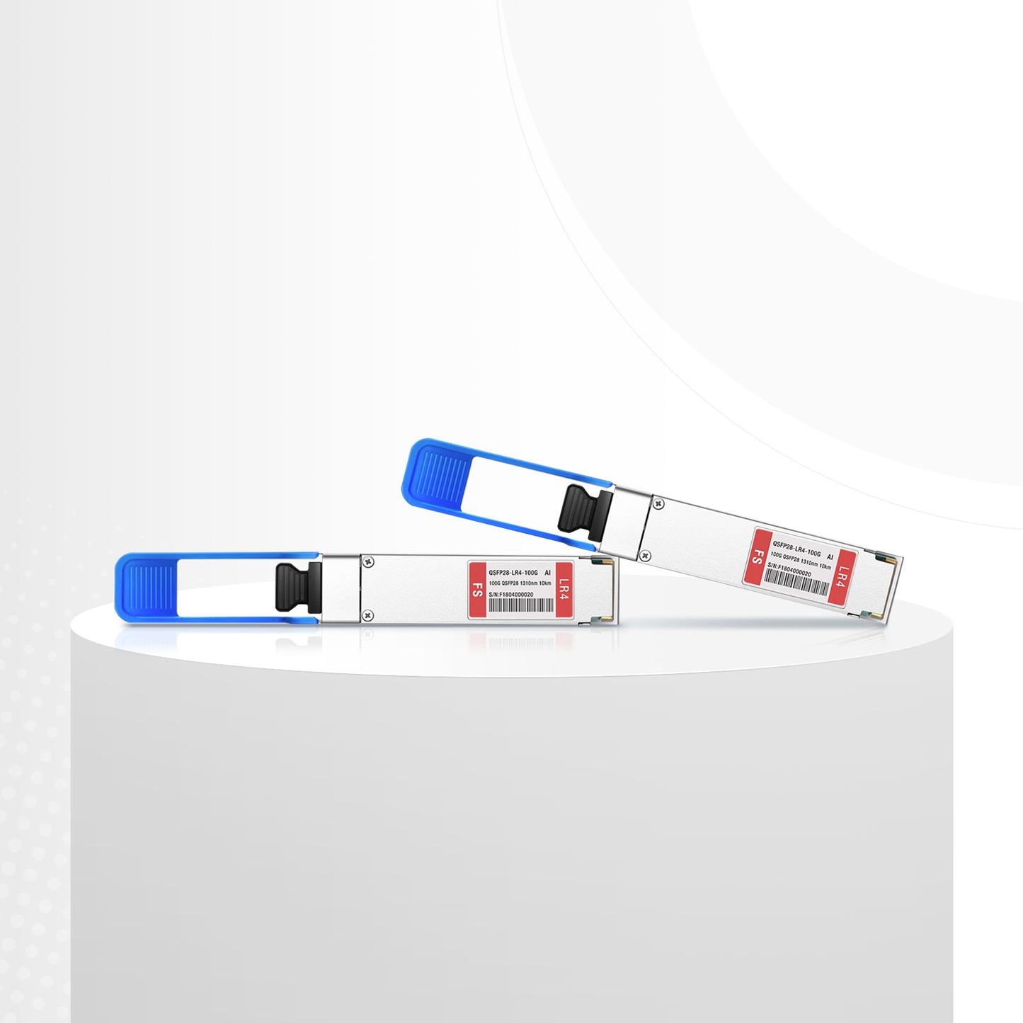 Juniper Networks JNP-QSFP-100G-LR4 Compatible 100GBASE-LR4 QSFP28 4 x 25G NRZ 1310nm 10km DOM Duplex LC/UPC SMF Optical Transceiver Module